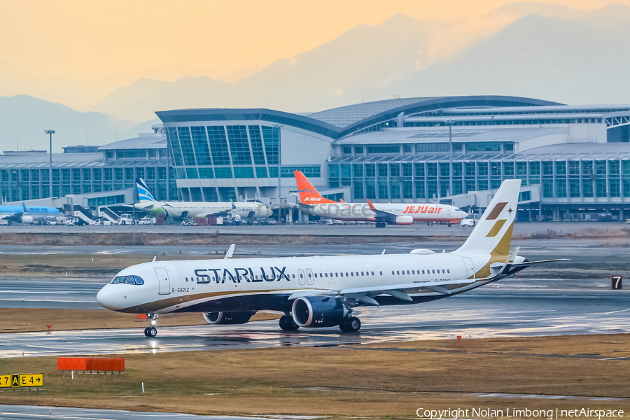 Starlux Airlines Airbus A321-252NX (B-58212) | Photo 594365