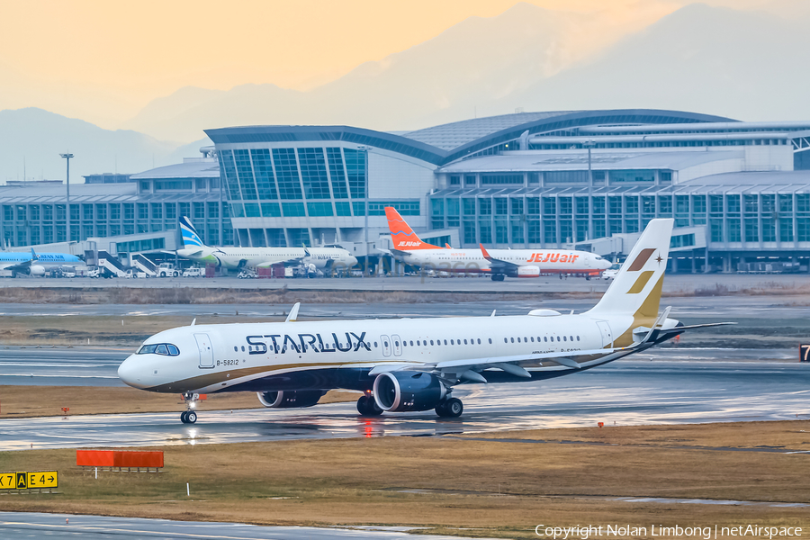 Starlux Airlines Airbus A321-252NX (B-58212) | Photo 594366