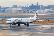 Starlux Airlines Airbus A321-252NX (B-58212) at  Fukuoka, Japan