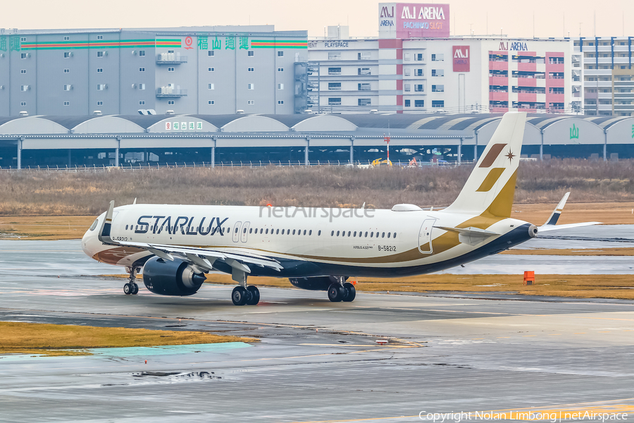 Starlux Airlines Airbus A321-252NX (B-58212) | Photo 594374
