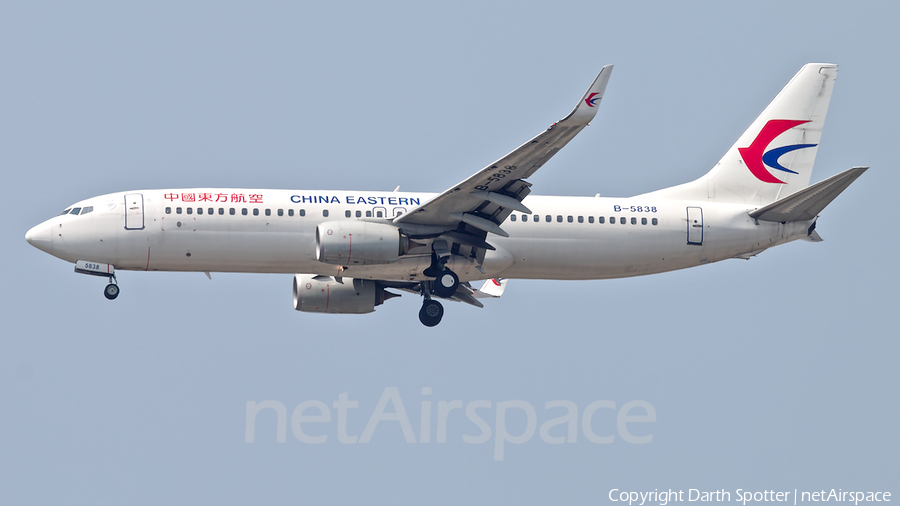 China Eastern Airlines Boeing 737-89P (B-5838) | Photo 318033