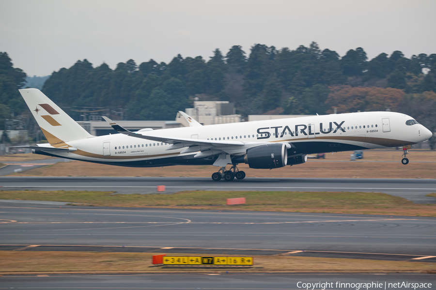 Starlux Airlines Airbus A350-941 (B-58504) | Photo 602093