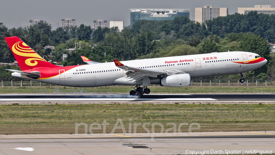 Hainan Airlines Airbus A330-343X (B-5905) | Photo 251434
