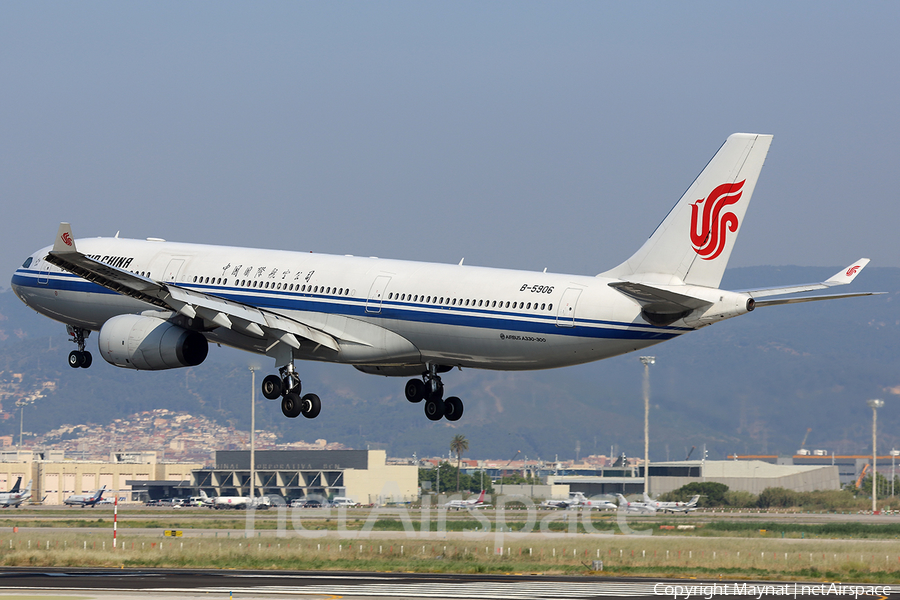 Air China Airbus A330-343 (B-5906) | Photo 194609