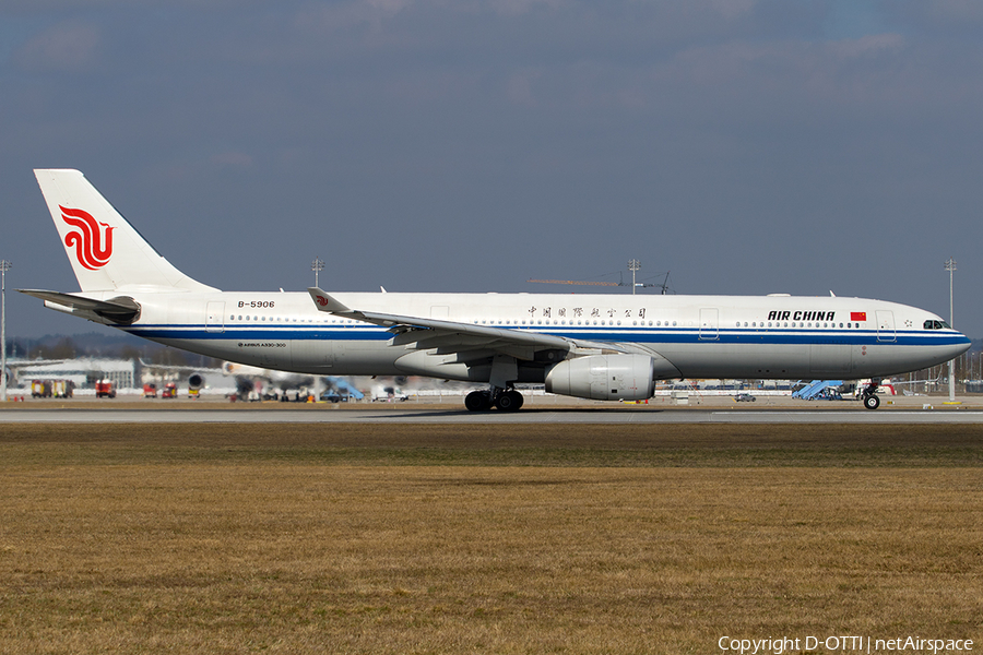 Air China Airbus A330-343 (B-5906) | Photo 232711