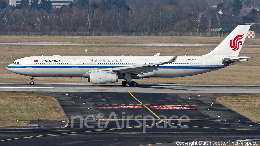 Air China Airbus A330-343 (B-5916) | Photo 257005