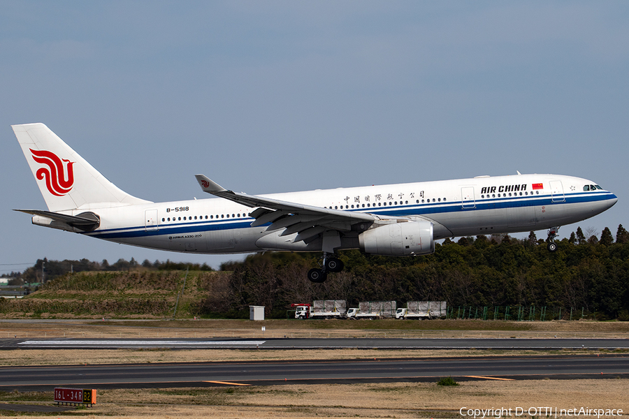 Air China Airbus A330-243 (B-5918) | Photo 391098