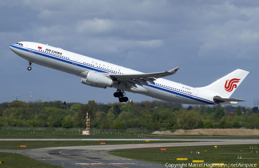 Air China Airbus A330-343X (B-5919) | Photo 162779