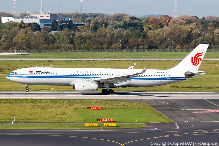 Air China Airbus A330-343X (B-5919) | Photo 194418