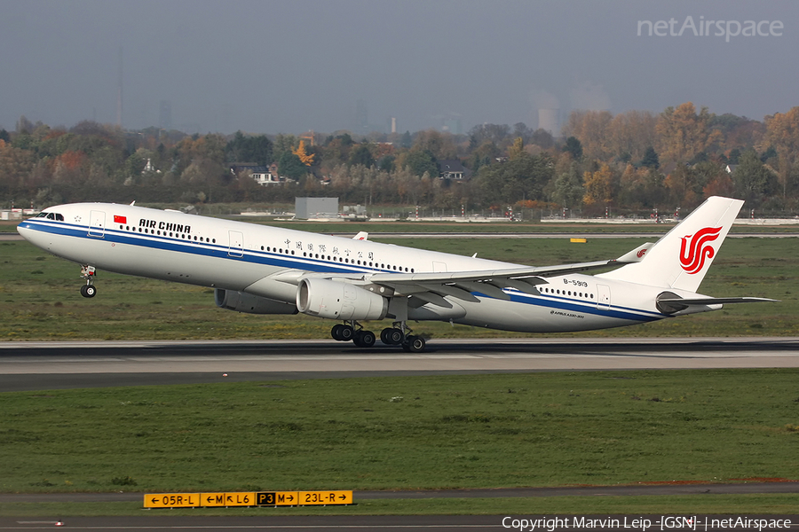 Air China Airbus A330-343X (B-5919) | Photo 90366