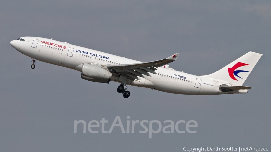 China Eastern Airlines Airbus A330-243 (B-5920) | Photo 183547