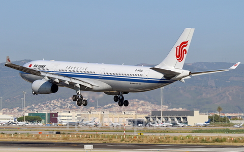 Air China Airbus A330-343 (B-5946) at  Barcelona - El Prat, Spain