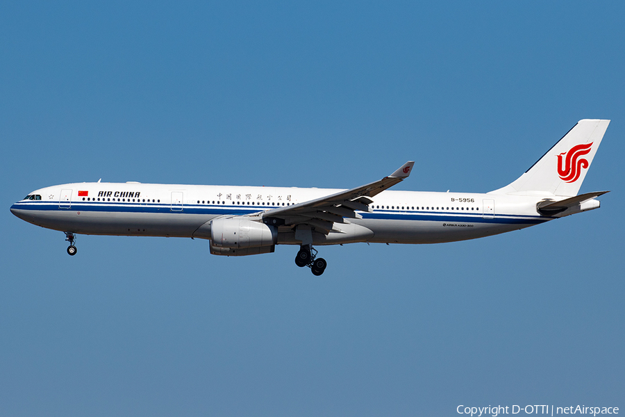 Air China Airbus A330-343 (B-5956) | Photo 387399