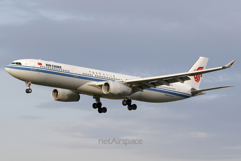 Air China Airbus A330-343 (B-5978) at  Warsaw - Frederic Chopin International, Poland