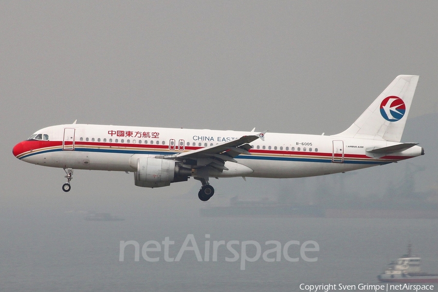 China Eastern Airlines Airbus A320-214 (B-6005) | Photo 45309