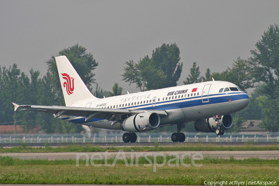 Air China Airbus A319-131 (B-6033) | Photo 290215