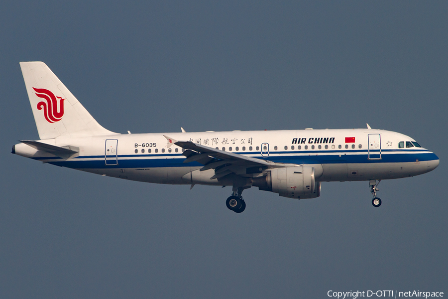 Air China Airbus A319-115 (B-6035) | Photo 397936