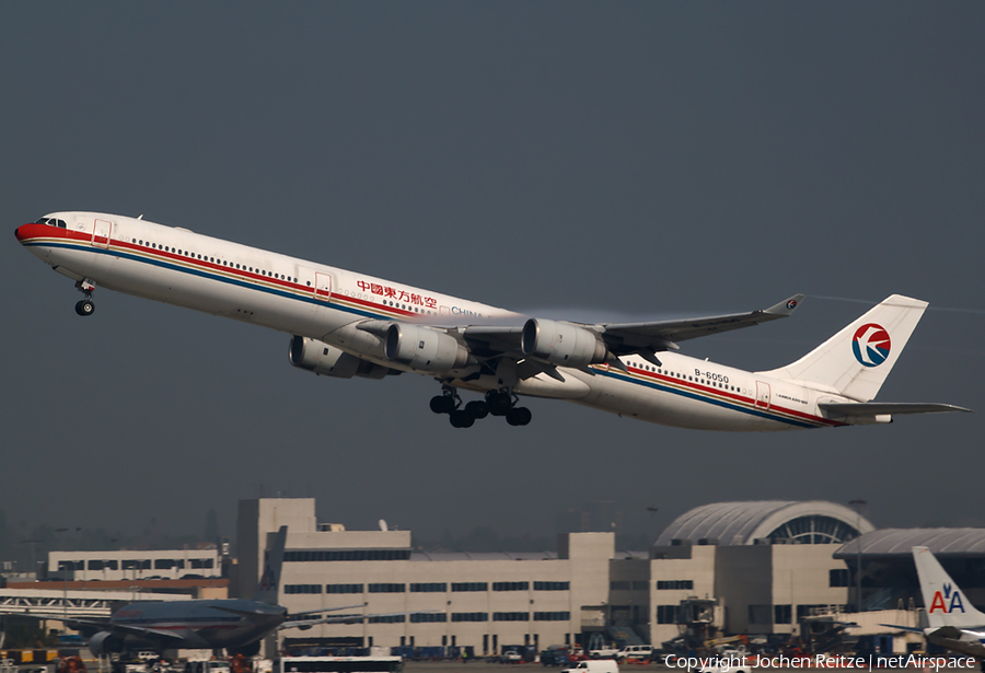 China Eastern Airlines Airbus A340-642 (B-6050) | Photo 107403