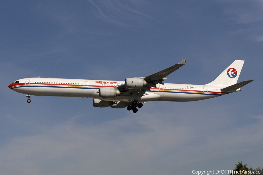 China Eastern Airlines Airbus A340-642 (B-6052) | Photo 279749