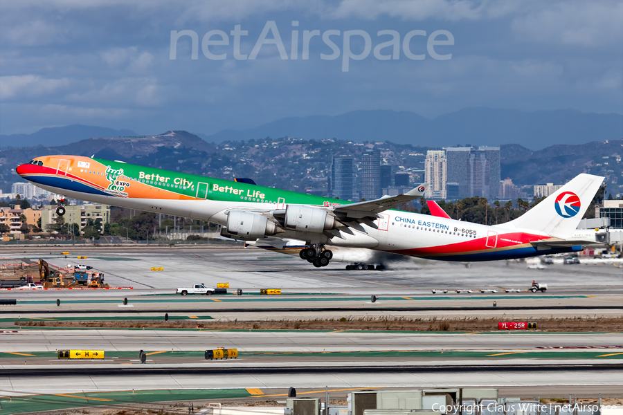 China Eastern Airlines Airbus A340-642 (B-6055) | Photo 307373
