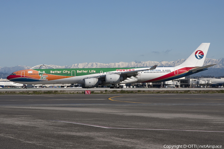 China Eastern Airlines Airbus A340-642 (B-6055) | Photo 334841