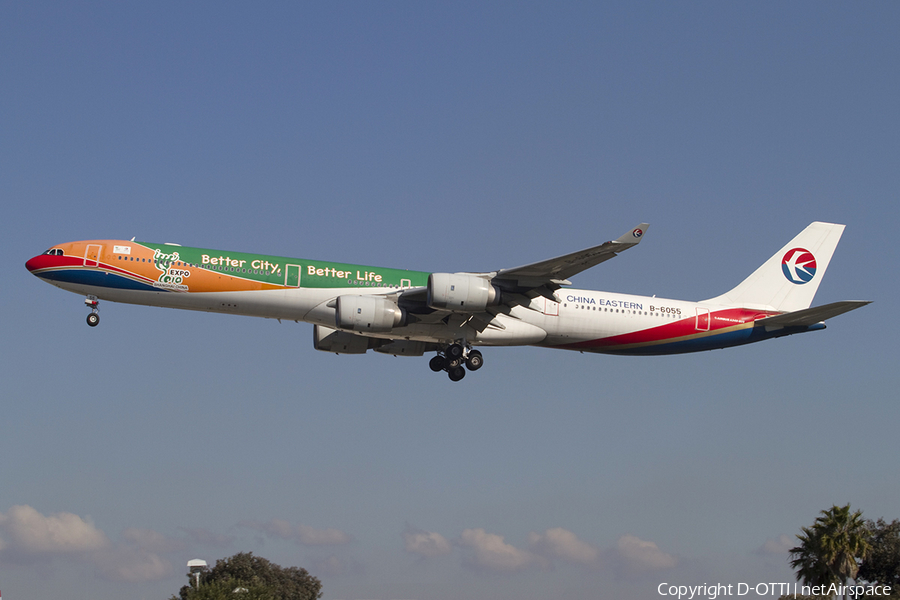 China Eastern Airlines Airbus A340-642 (B-6055) | Photo 337766