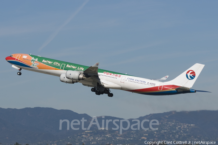 China Eastern Airlines Airbus A340-642 (B-6055) | Photo 39612