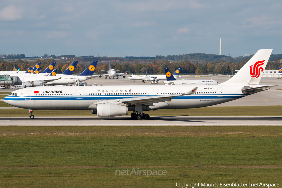 Air China Airbus A330-343E (B-6102) | Photo 194196