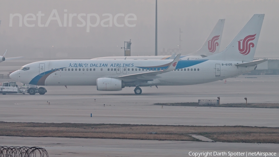 Dalian Airlines Boeing 737-89L (B-6105) | Photo 170310