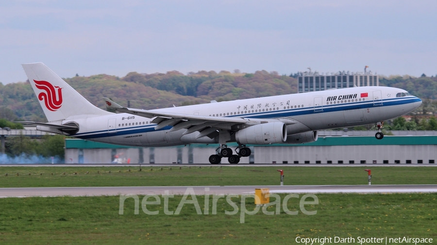 Air China Airbus A330-243 (B-6115) | Photo 216103