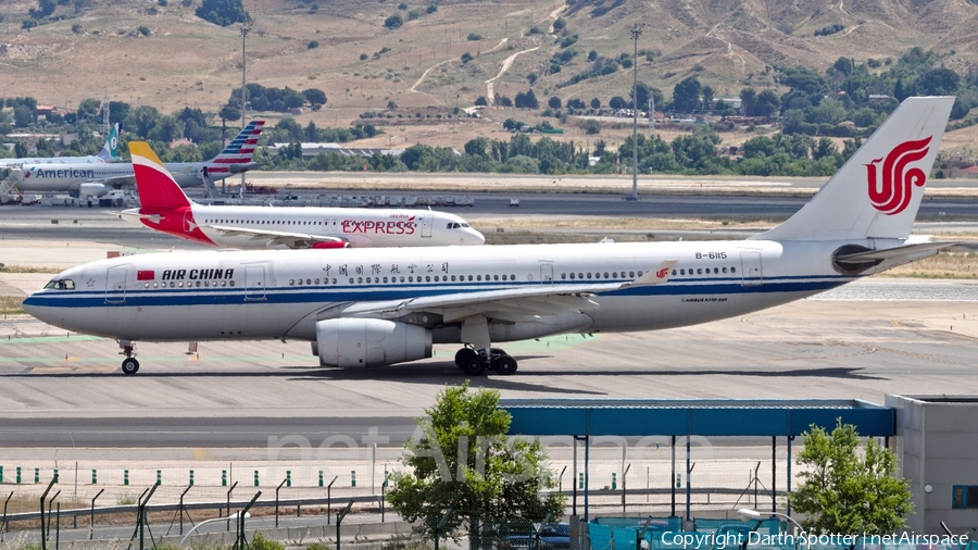 Air China Airbus A330-243 (B-6115) | Photo 183560