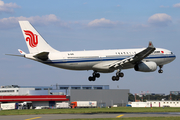 Air China Airbus A330-243 (B-6115) at  Warsaw - Frederic Chopin International, Poland