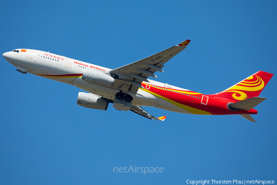 Hainan Airlines Airbus A330-243 (B-6116) | Photo 160664