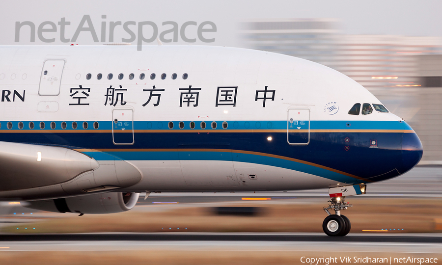 China Southern Airlines Airbus A380-841 (B-6136) | Photo 107043