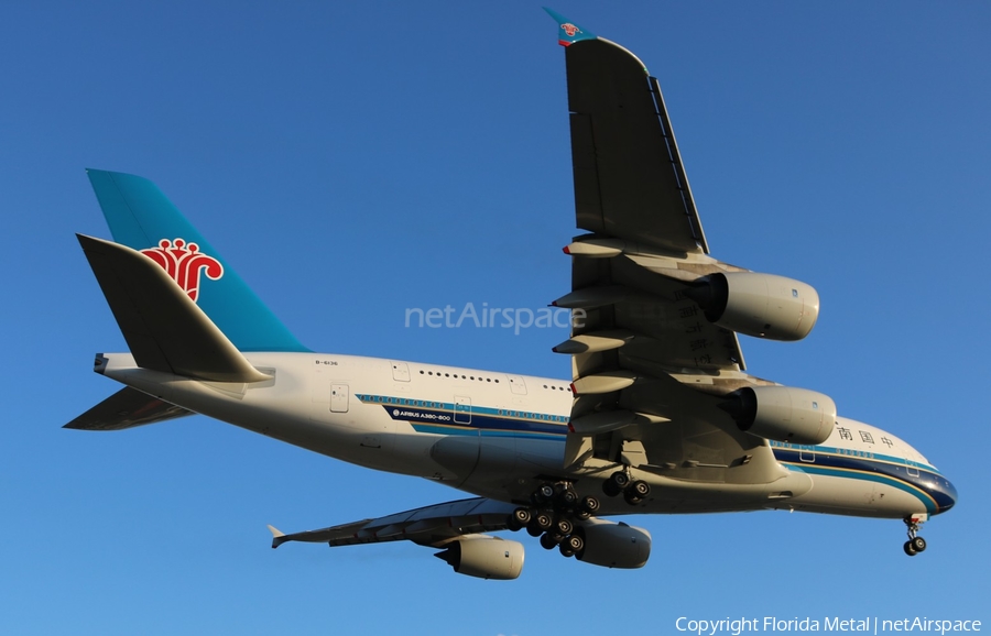 China Southern Airlines Airbus A380-841 (B-6136) | Photo 552512