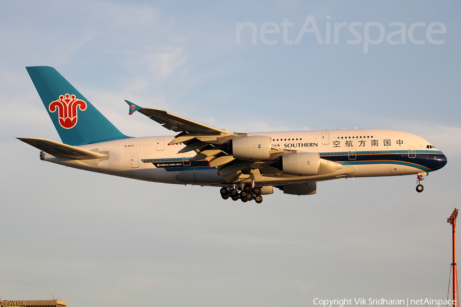 China Southern Airlines Airbus A380-841 (B-6137) | Photo 50091