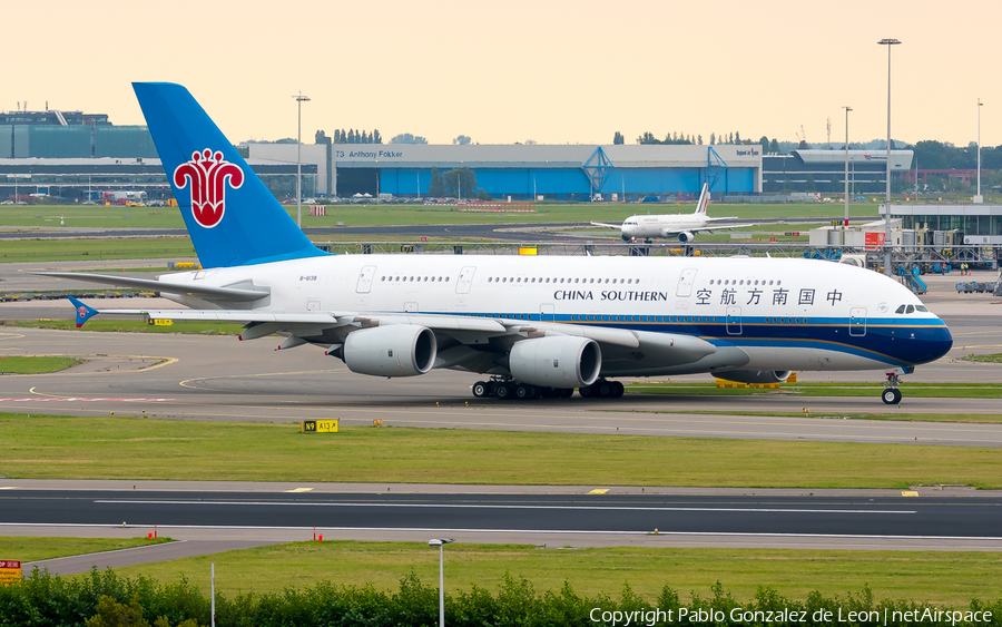 China Southern Airlines Airbus A380-841 (B-6138) | Photo 350267