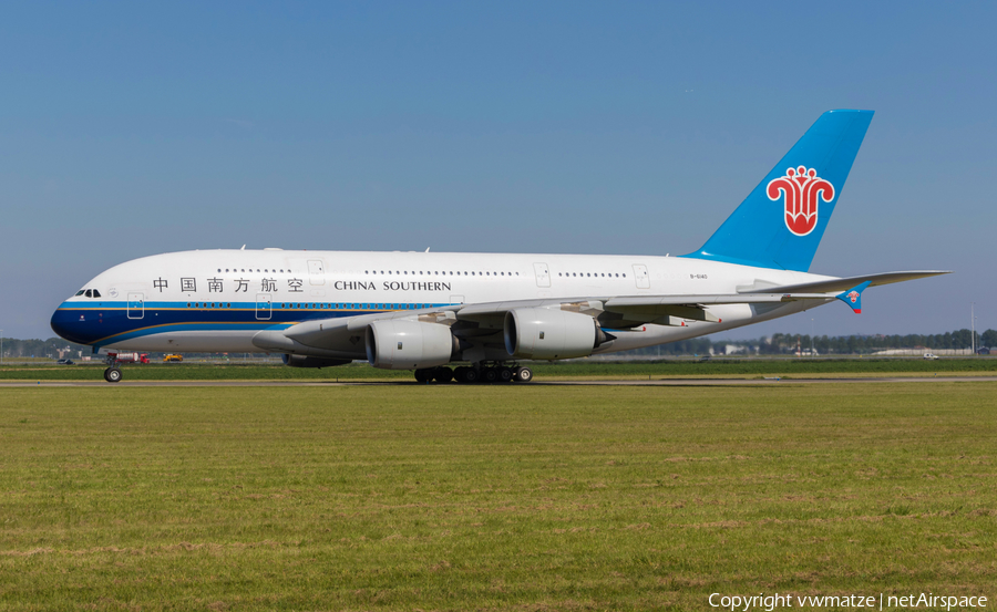 China Southern Airlines Airbus A380-841 (B-6140) | Photo 197760