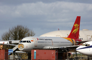 Capital Airlines Airbus A319-112 (B-6177) at  Cotswold / Kemble, United Kingdom