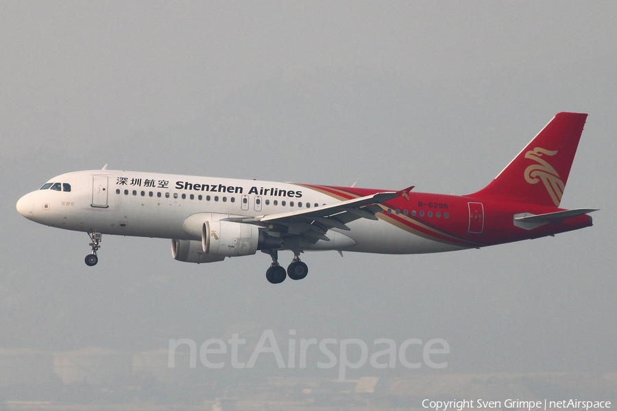 Shenzhen Airlines Airbus A320-214 (B-6296) | Photo 27977