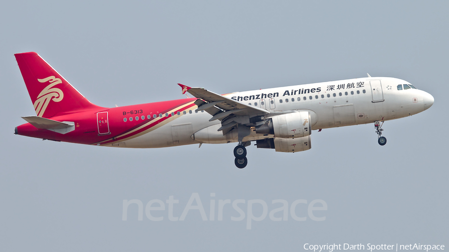 Shenzhen Airlines Airbus A320-214 (B-6313) | Photo 318046