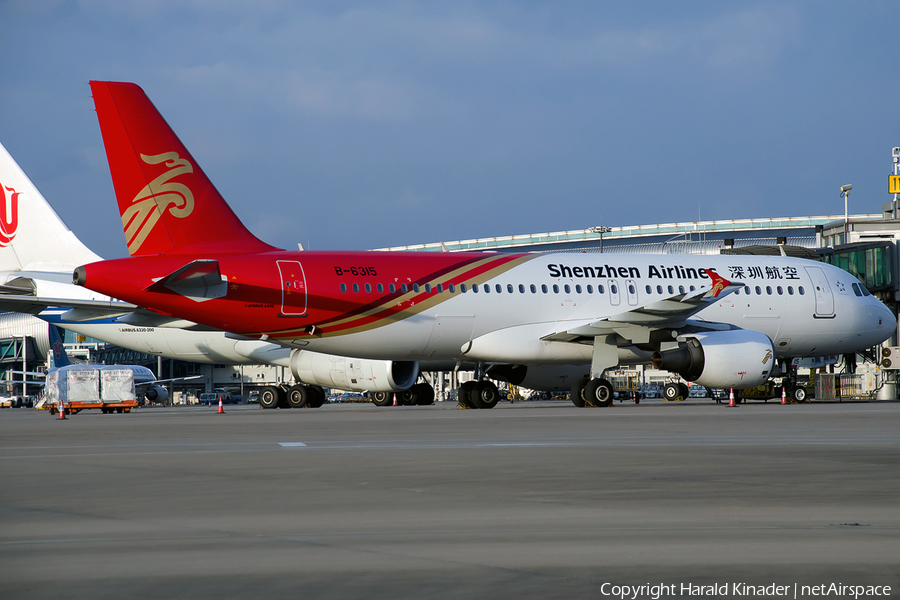 Shenzhen Airlines Airbus A320-214 (B-6315) | Photo 290755