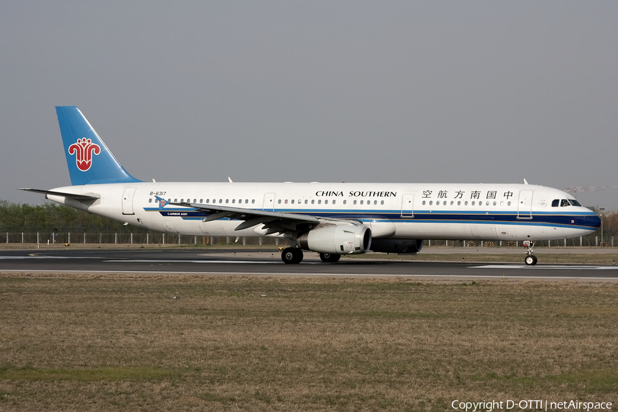 China Southern Airlines Airbus A321-231 (B-6317) | Photo 407150