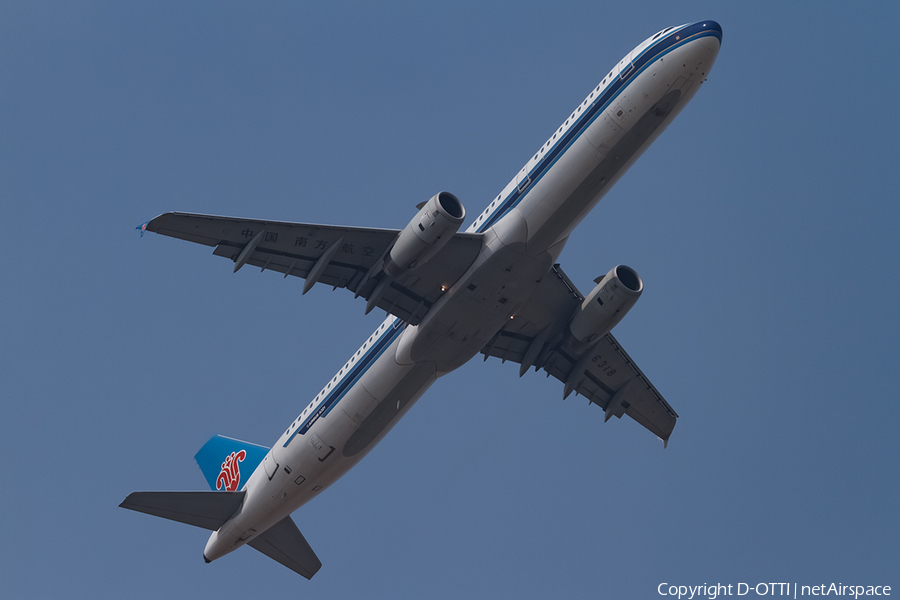 China Southern Airlines Airbus A321-231 (B-6318) | Photo 407927