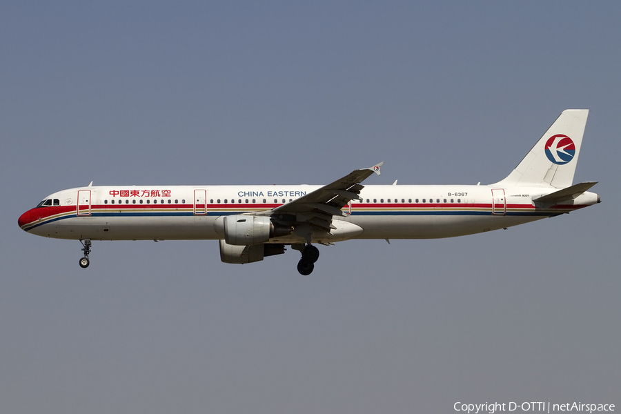 China Eastern Airlines Airbus A321-211 (B-6367) | Photo 406143