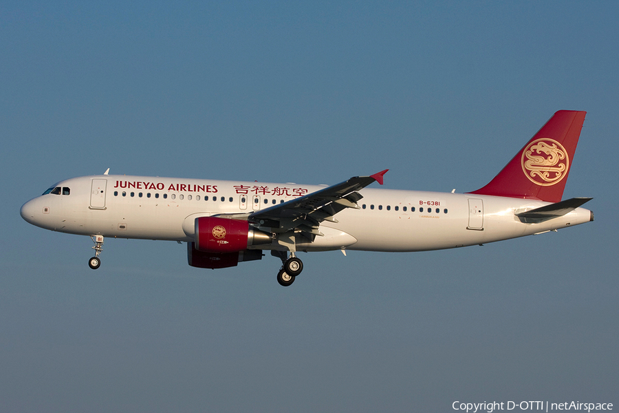Juneyao Airlines Airbus A320-214 (B-6381) | Photo 266867
