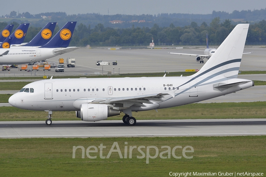 Yalian Business Jet Airbus A318-112(CJ) Elite (B-6411) | Photo 112333