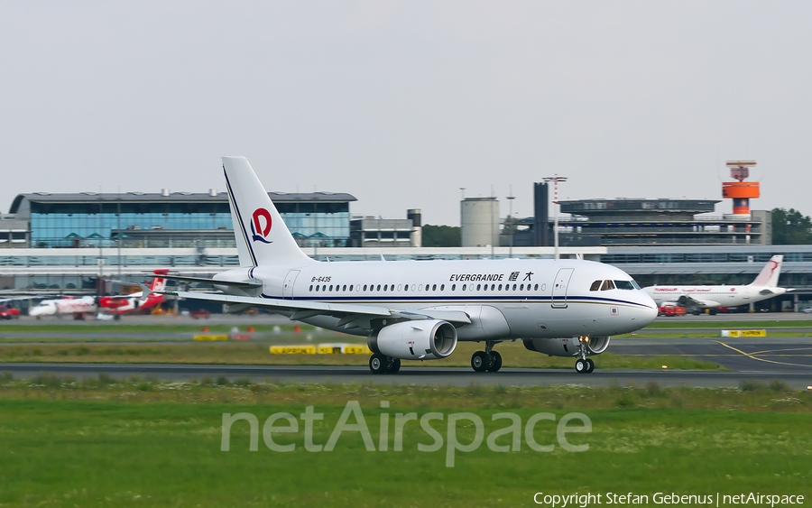 Evergrande Airbus A319-133X CJ (B-6435) | Photo 8990