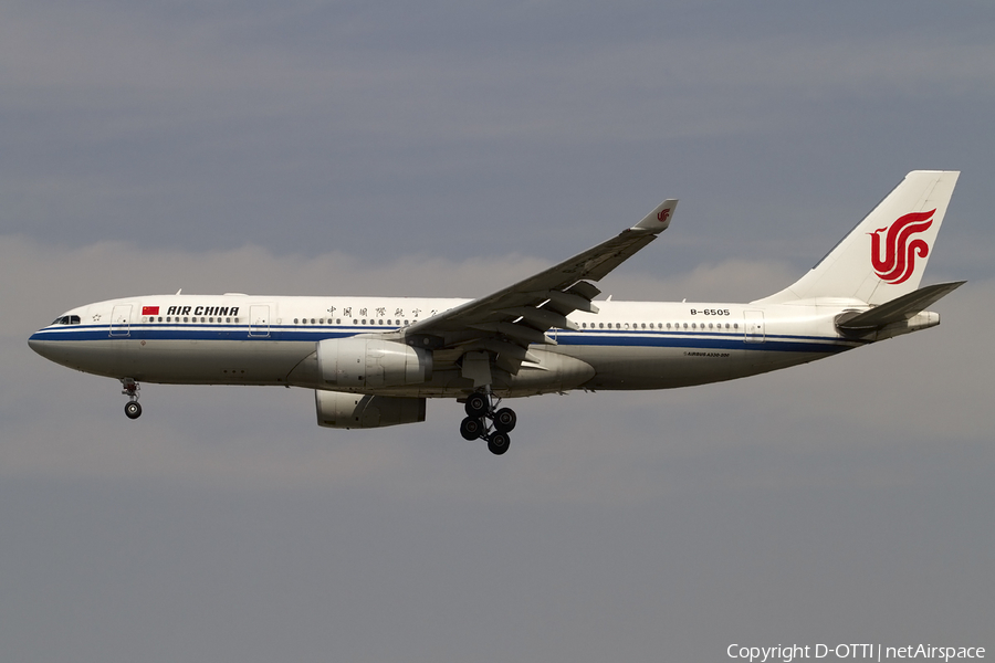 Air China Airbus A330-243 (B-6505) | Photo 407067