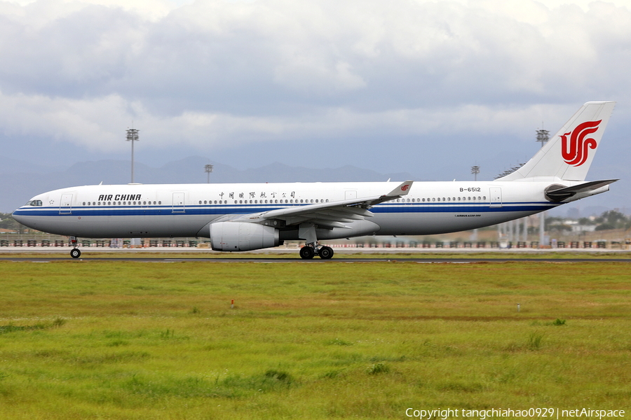 Air China Airbus A330-343E (B-6512) | Photo 494657